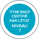 Titre RNCP certifié par l'état niveau 7